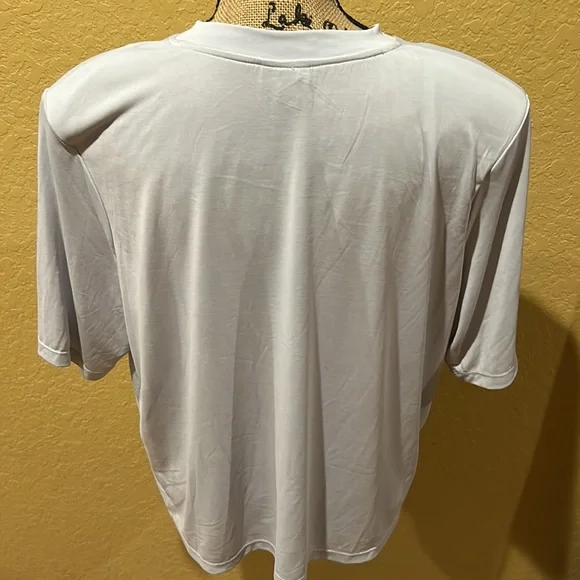 Scoop short sleeve, light gray top, XL, like new | offer in description - Picture 4 of 6